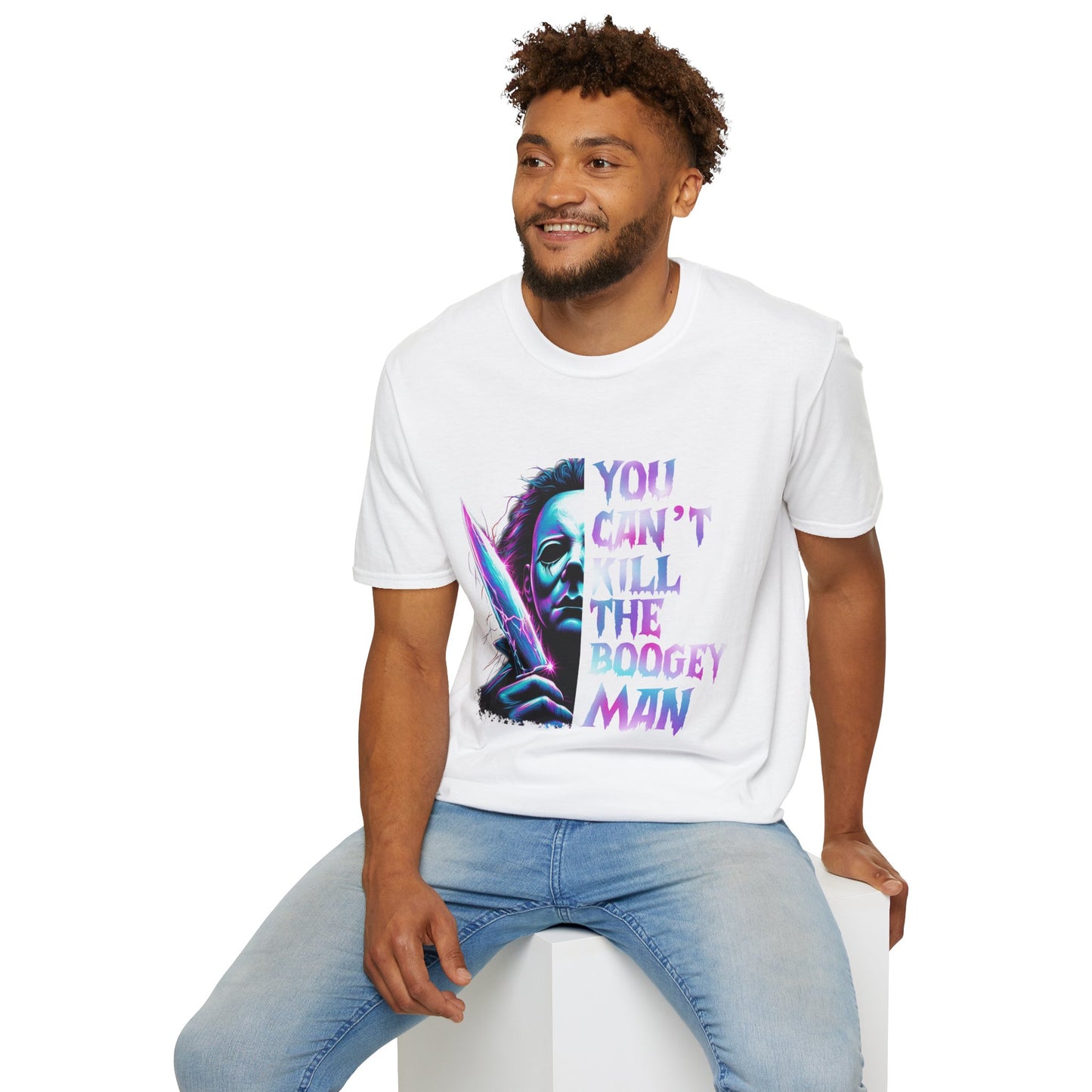 Halloween Unisex Graphic Tee - 'You Can't Kill the Boogeyman'