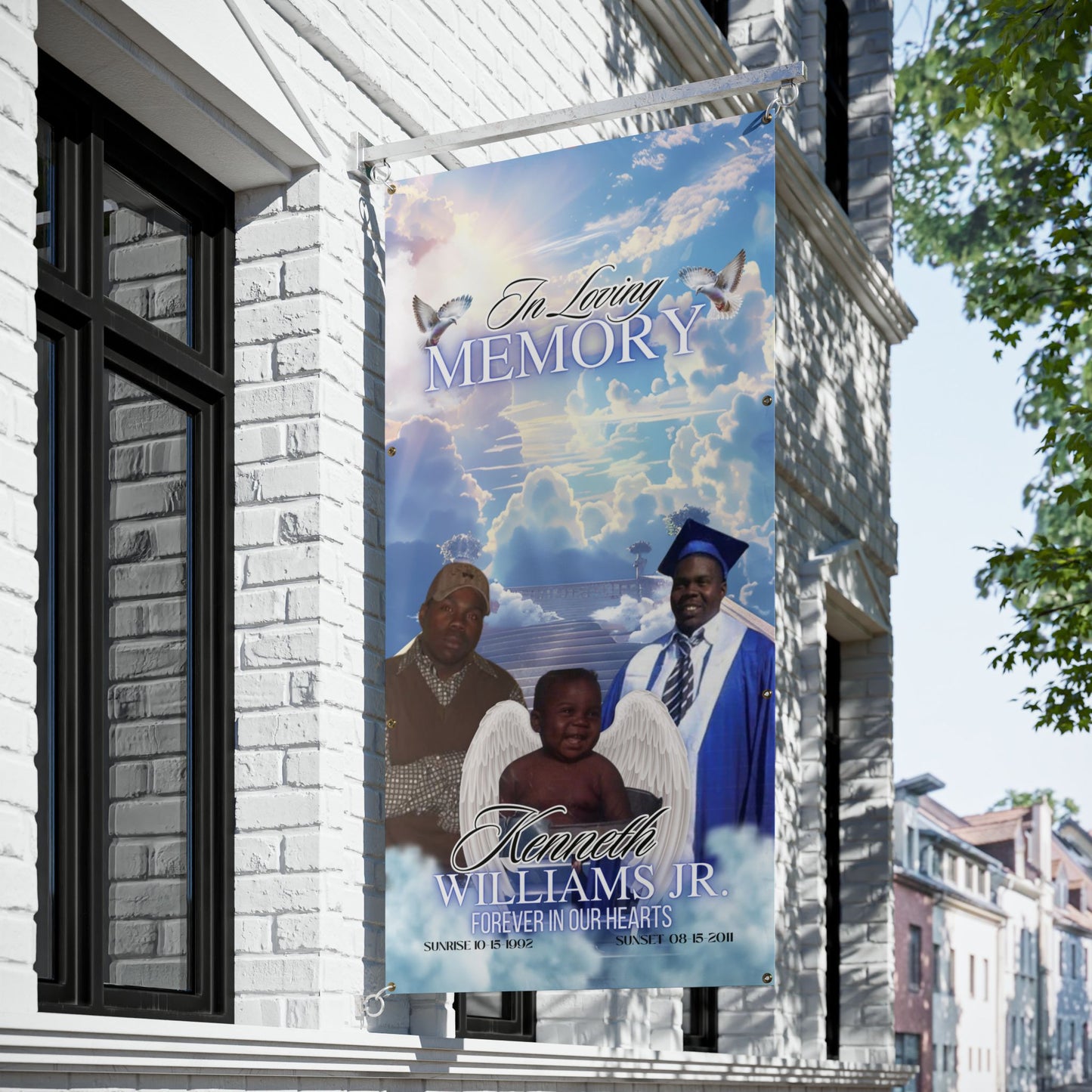 Adult Memorial Grave Blanket