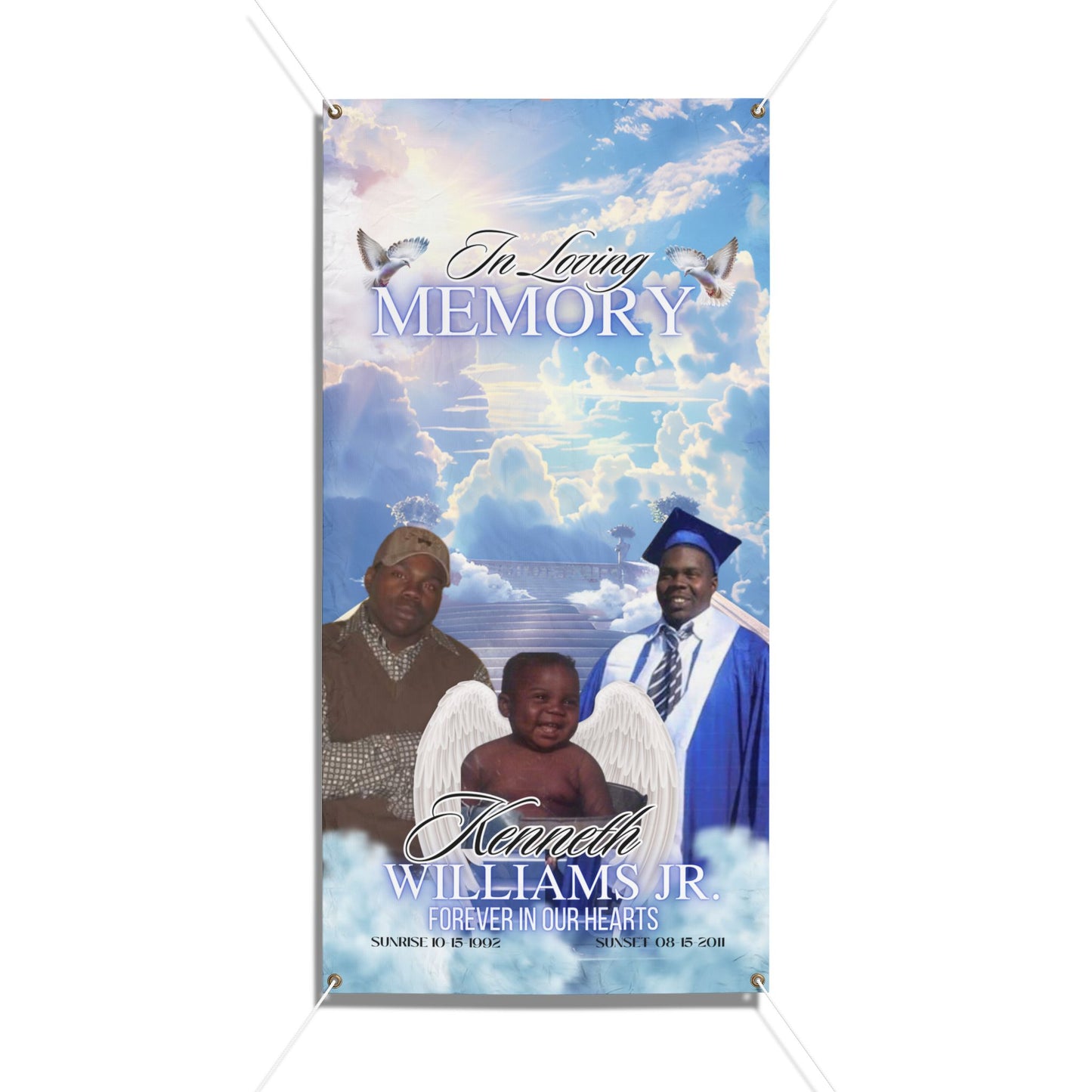 Adult Memorial Grave Blanket