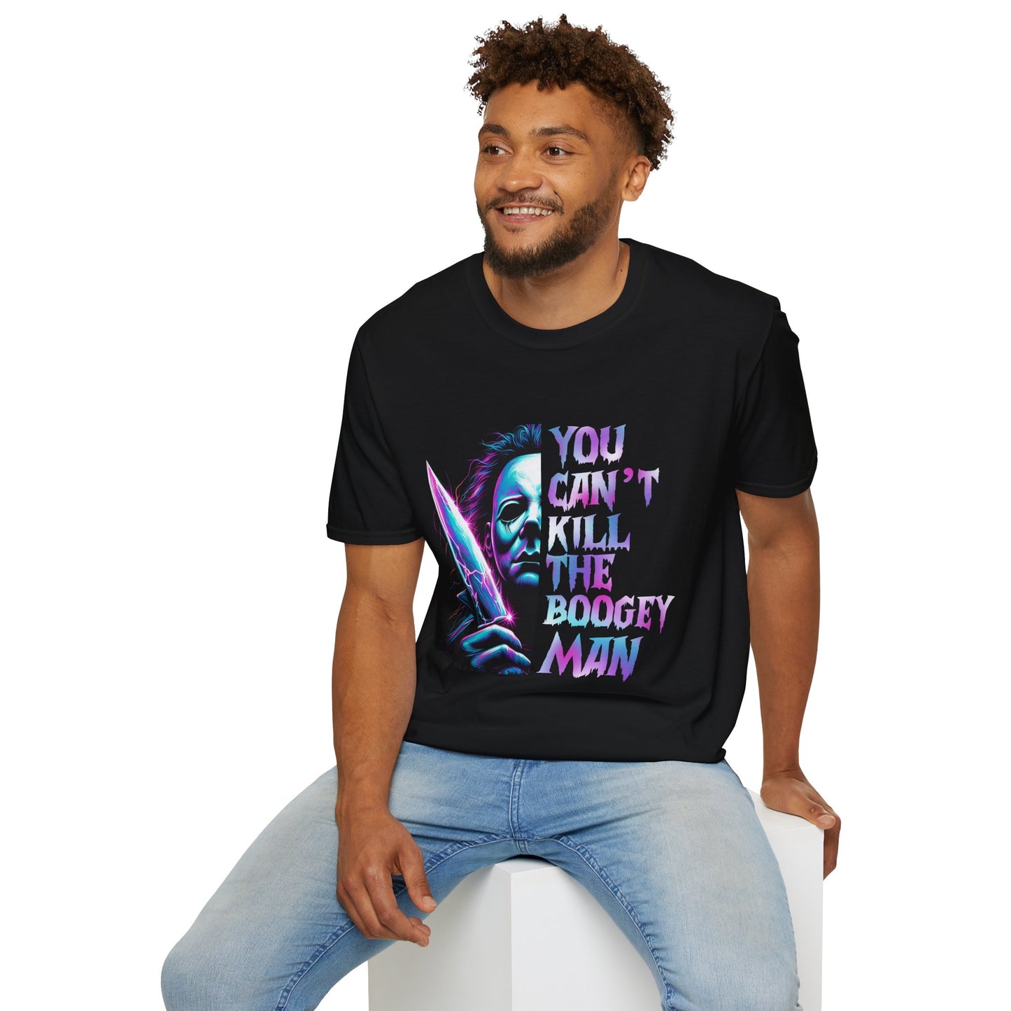 Halloween Unisex Graphic Tee - 'You Can't Kill the Boogeyman'