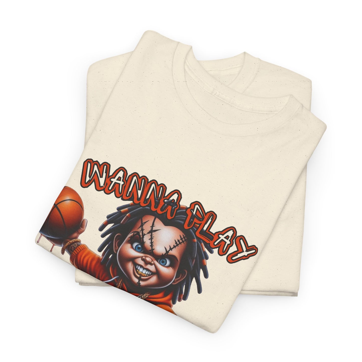 Basketball Graphic Tee, Wanna Play Shirt, Unisex Sports T-Shirt, Perfect for Game Days, Gift for Sports Lovers