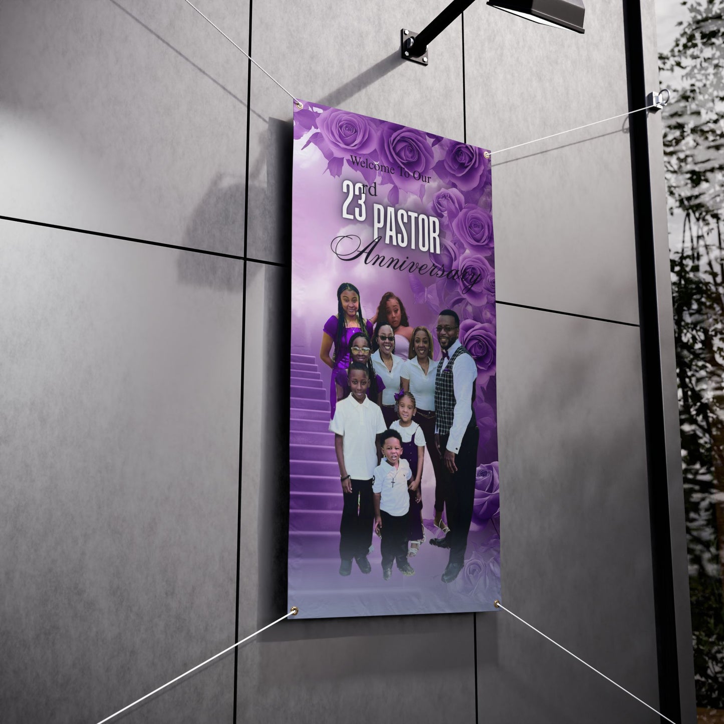 Pastor Anniversaries, Church Celebrations, Personalized Welcome Sign, Event Decor, Religious Gatherings Banners