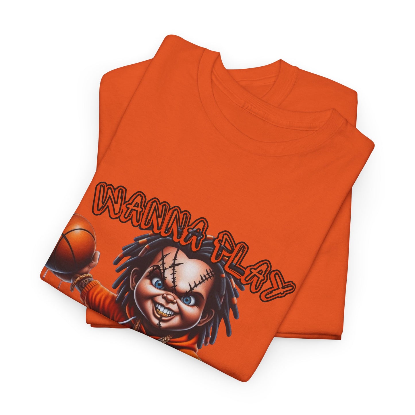Basketball Graphic Tee, Wanna Play Shirt, Unisex Sports T-Shirt, Perfect for Game Days, Gift for Sports Lovers