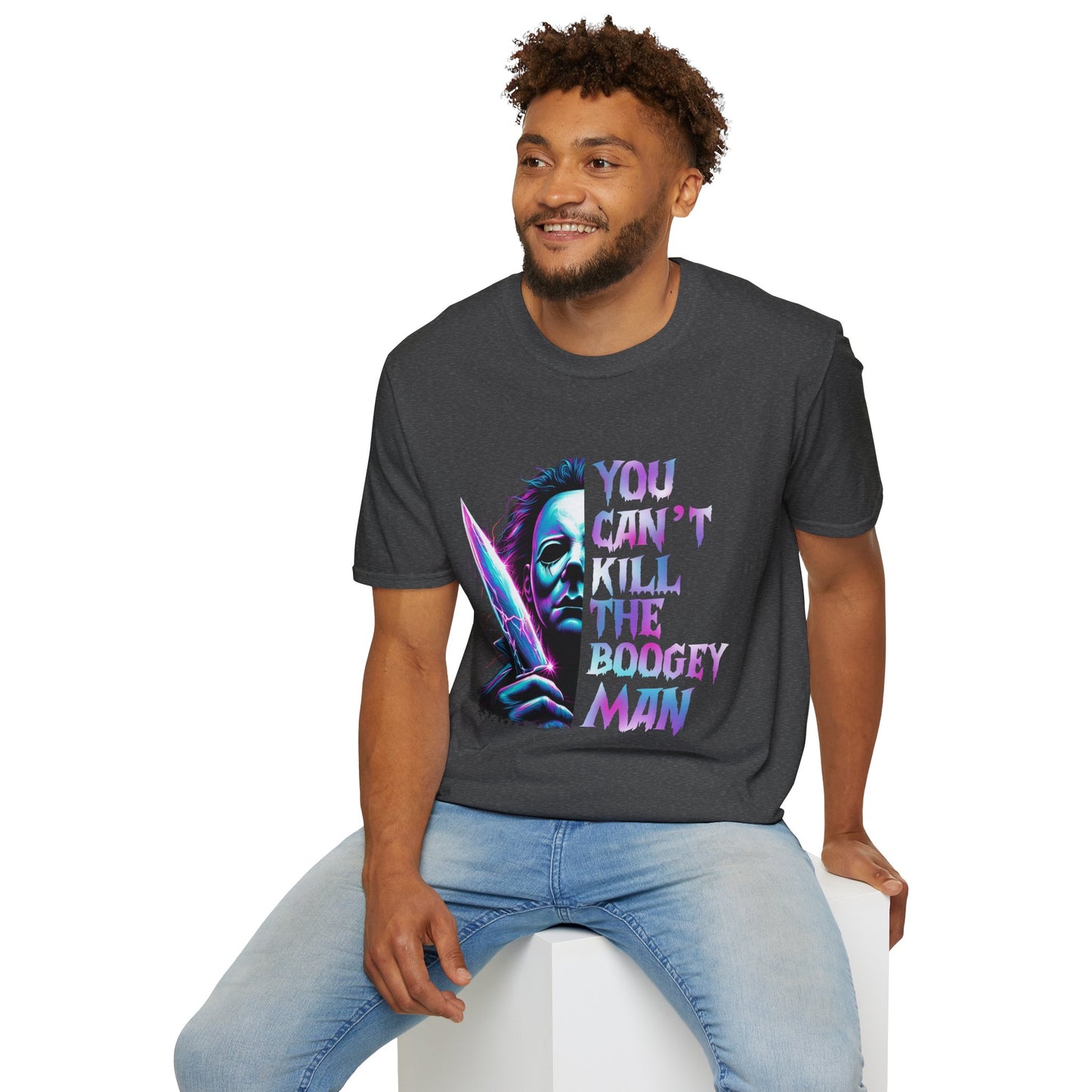 Halloween Unisex Graphic Tee - 'You Can't Kill the Boogeyman'