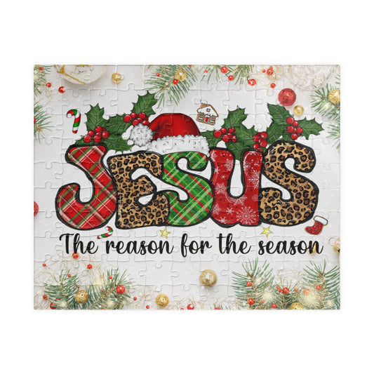 Festive Jesus Puzzle - Holiday Game for Family