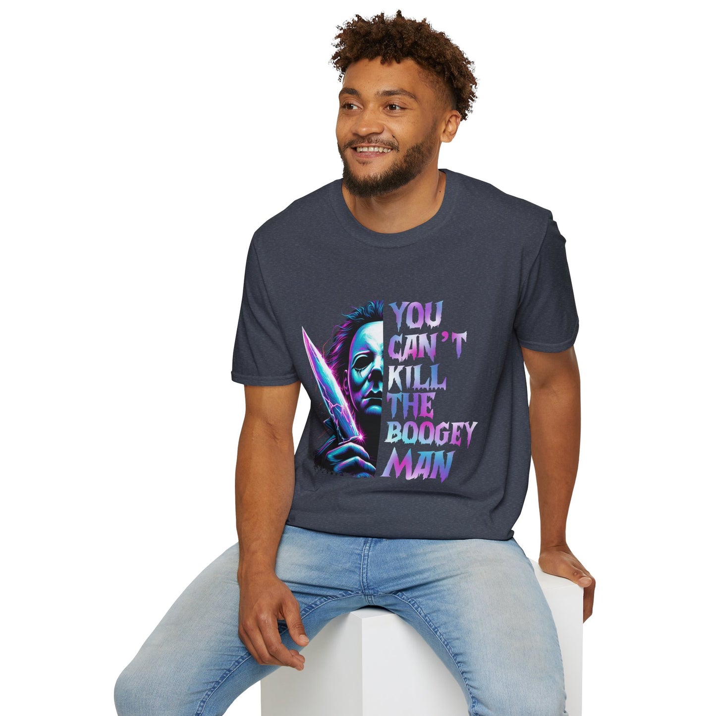 Halloween Unisex Graphic Tee - 'You Can't Kill the Boogeyman'