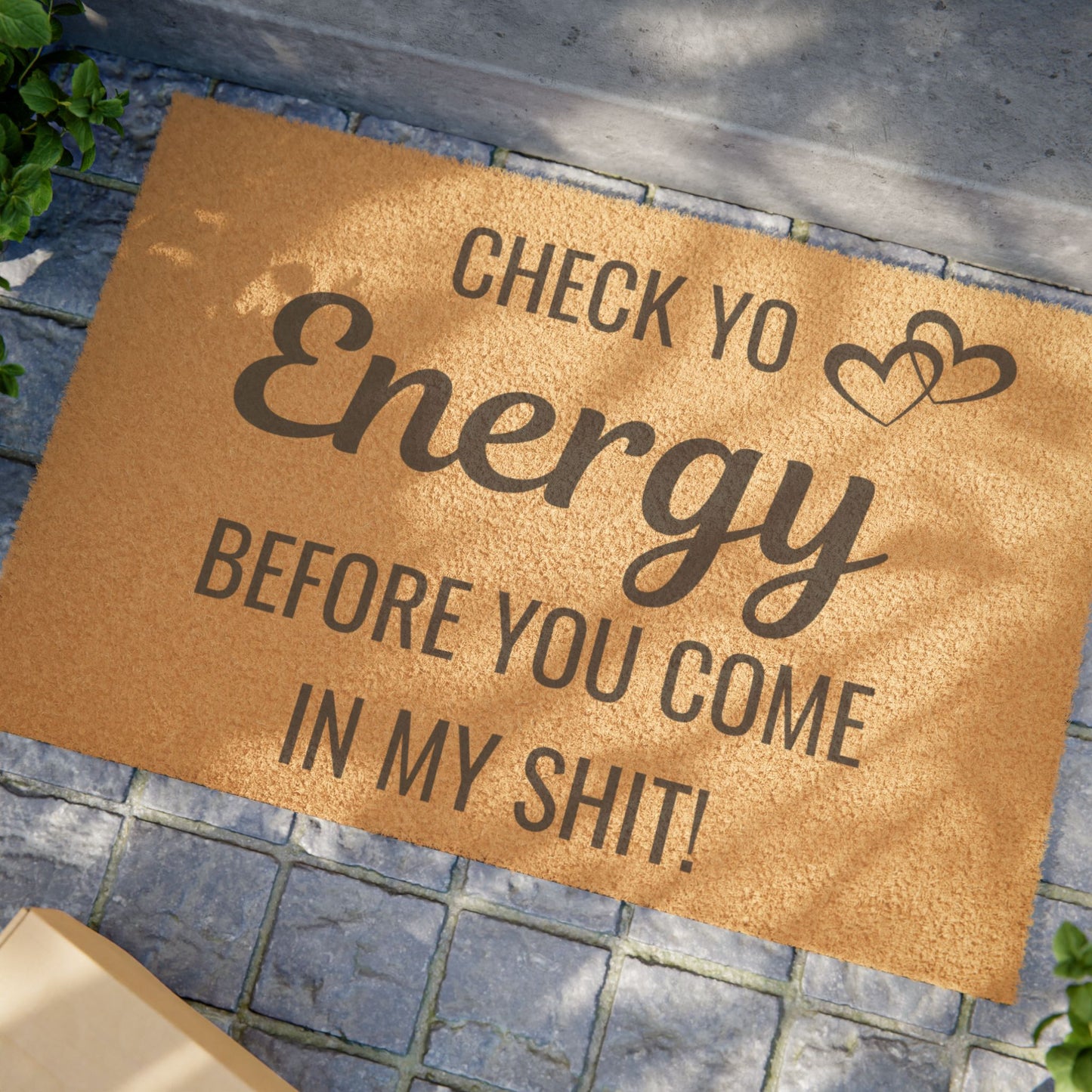 Check Yo Energy Doormat
