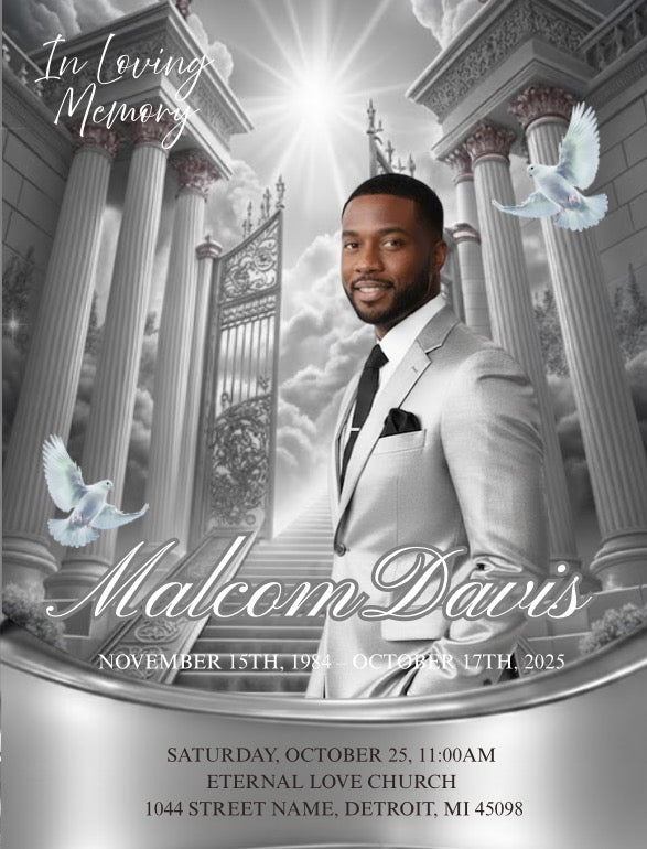 Obituary Design and Print