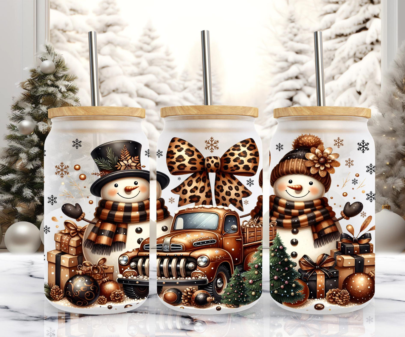 Snow Globe Tumbler