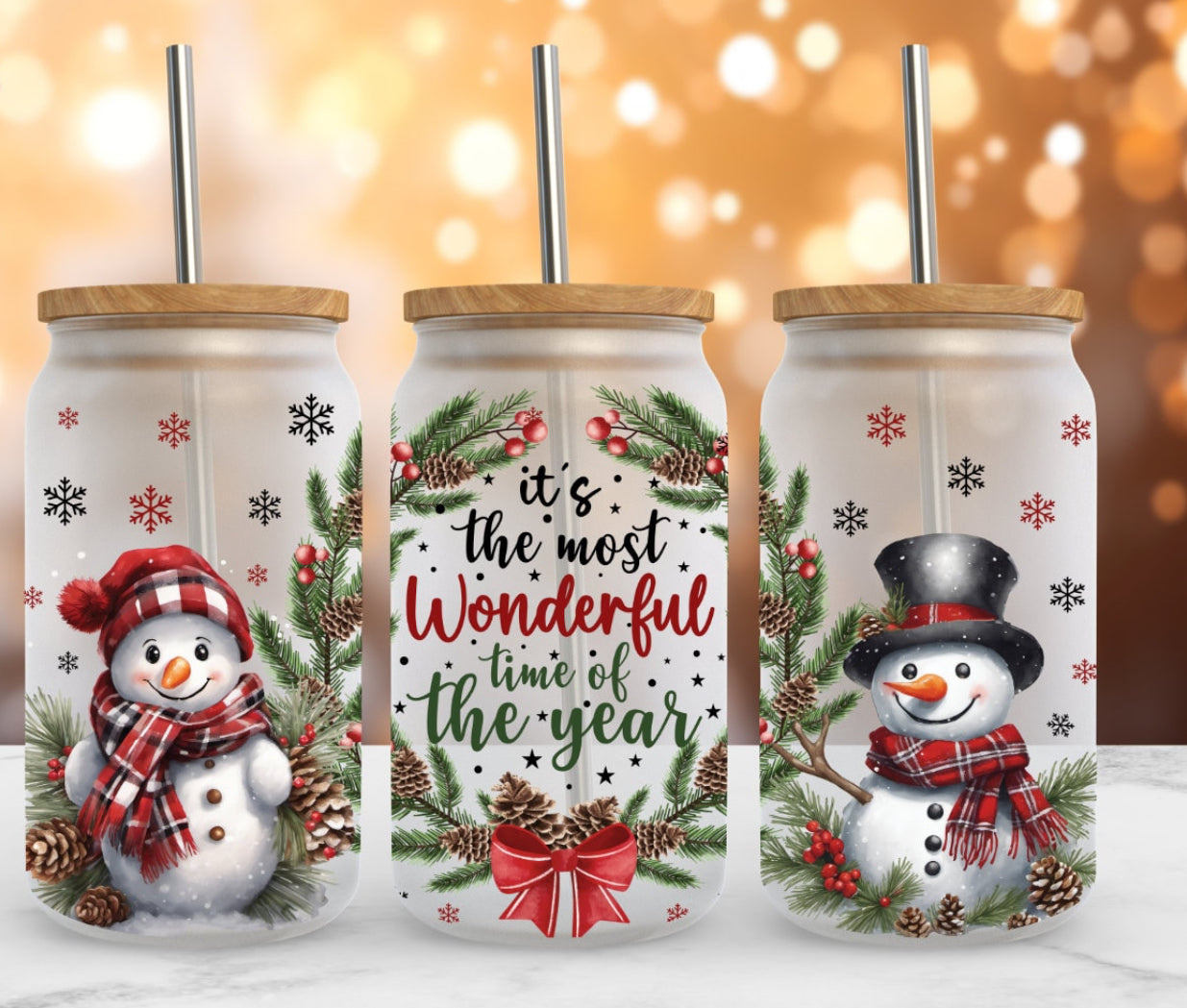 Snow Globe Tumbler